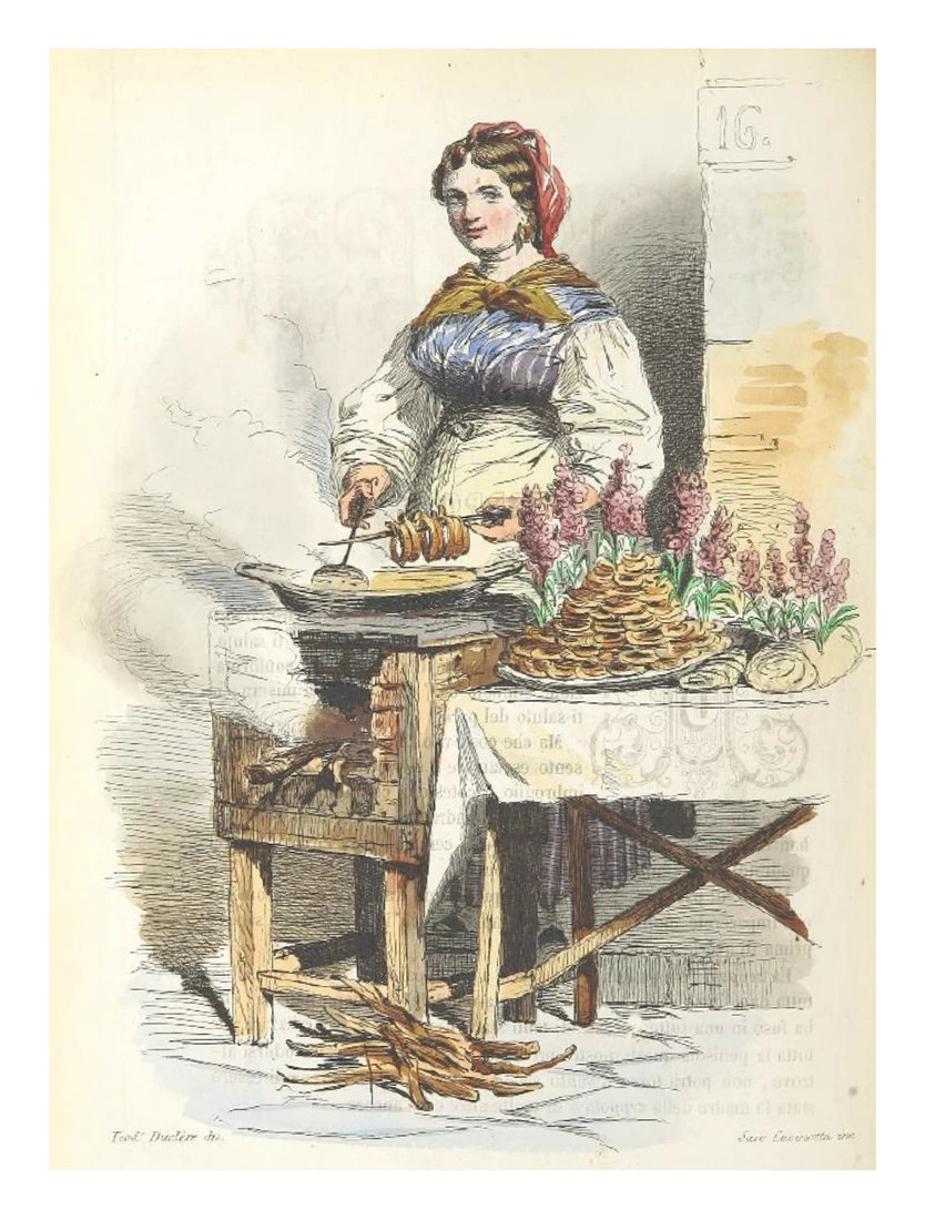 La friggitrice di zeppole